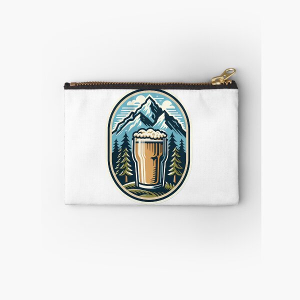Item preview, mountain peaks beer Alps designed and sold by Slowerblue.