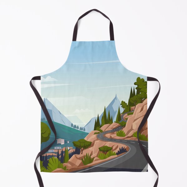 Item preview, Mountain landscape with a road. designed and sold by Lilashakti ⭐️ ⭐️ ⭐️ ⭐️ ⭐️.