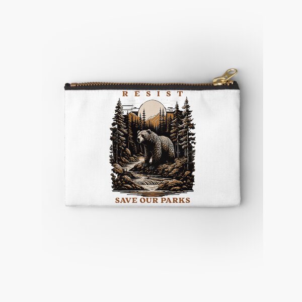 Item preview, Resist Save Our Parks US Bear Nature designed and sold by GrulkeNedrow.