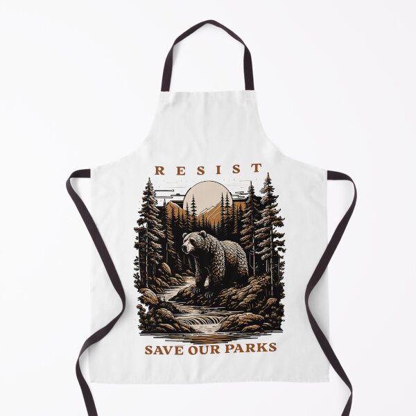 Item preview, Resist Save Our Parks US Bear Nature designed and sold by GrulkeNedrow.