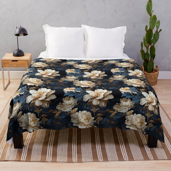 Item preview, Elegant vintage floral seamless pattern designed and sold by MiraCleAI.