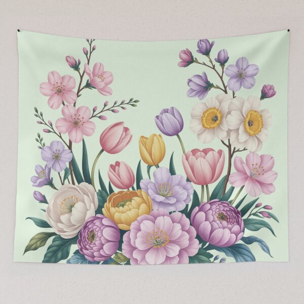 Item preview, Spring Flowers designed and sold by 123ks.