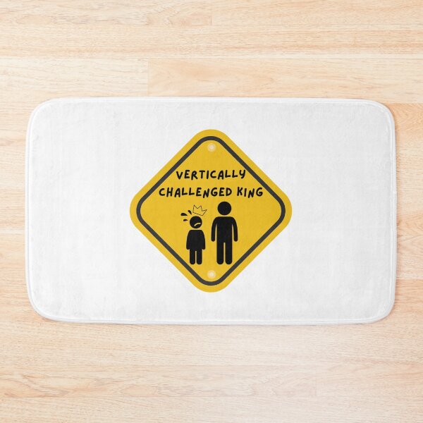 Item preview, Warning: Vertically Challenged King designed and sold by PlumTreeDesign.