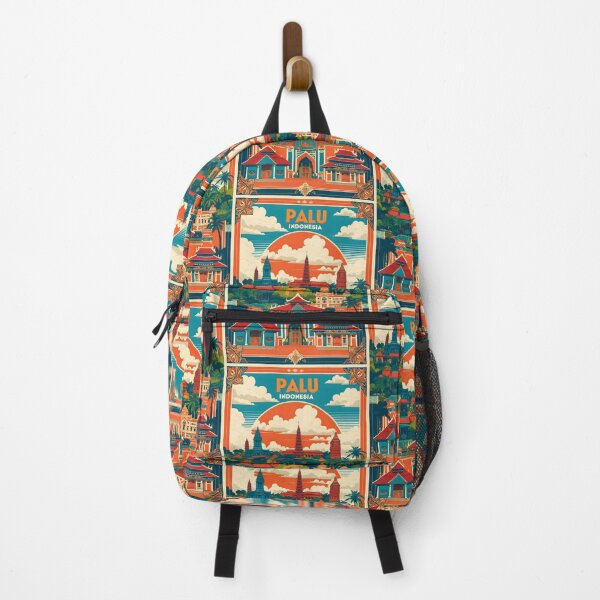 Item preview, Palu Indonesia Vintage Viajes Turismo designed and sold by TravelersGems.