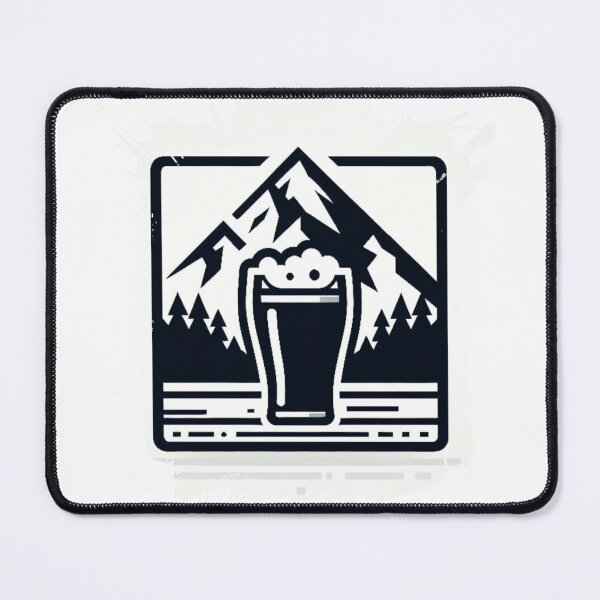 Item preview, mountain peaks beer Alps designed and sold by Slowerblue.