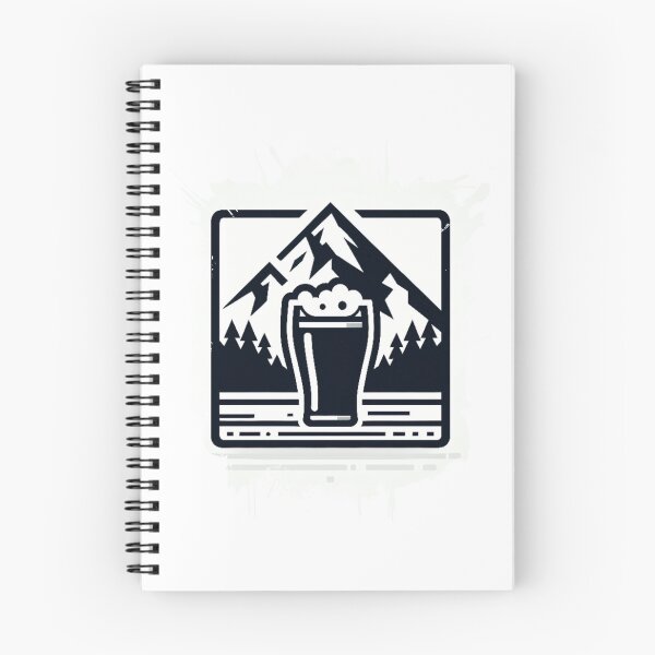 Item preview, mountain peaks beer Alps designed and sold by Slowerblue.