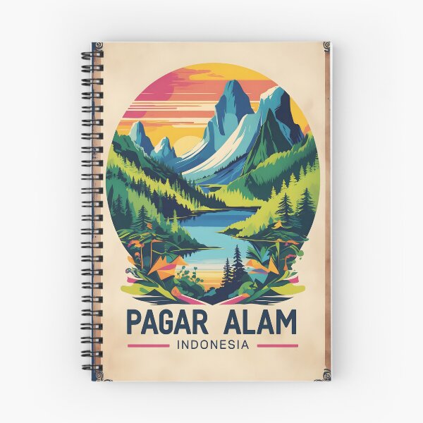 Item preview, Pagar Alam Indonesia Vintage Travel Tourism designed and sold by TravelersGems.