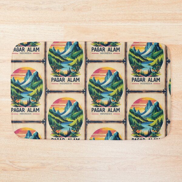 Item preview, Pagar Alam Indonesia Vintage Travel Tourism designed and sold by TravelersGems.