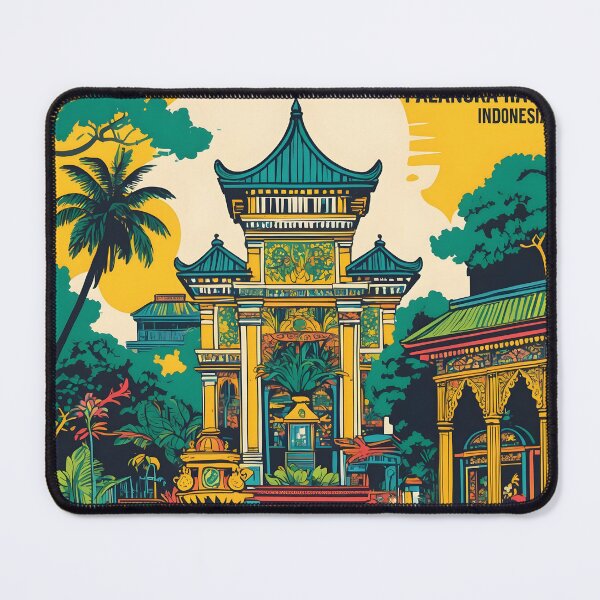 Item preview, Palangka Raya Indonesia Vintage Travel Tourism designed and sold by TravelersGems.