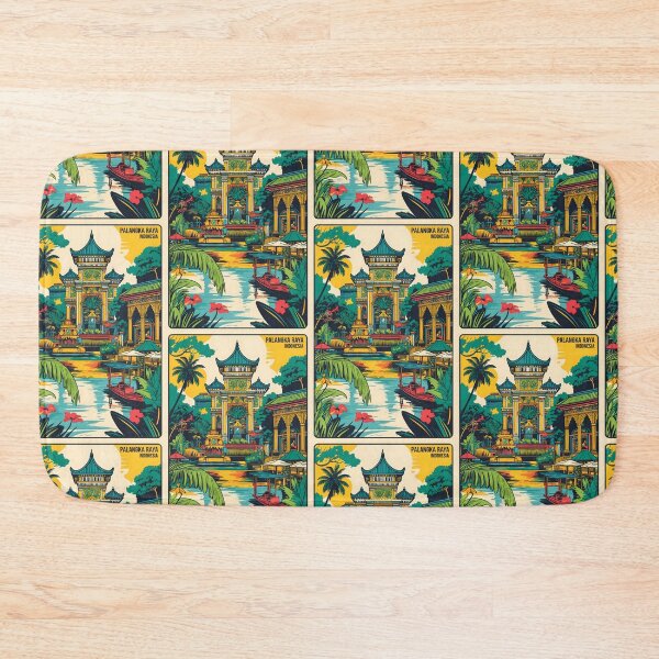 Item preview, Palangka Raya Indonesia Vintage Travel Tourism designed and sold by TravelersGems.