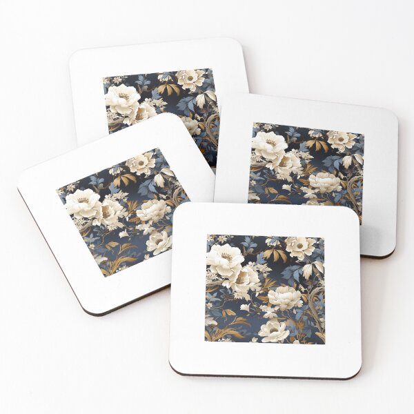 Item preview, Elegant vintage floral seamless pattern designed and sold by MiraCleAI.