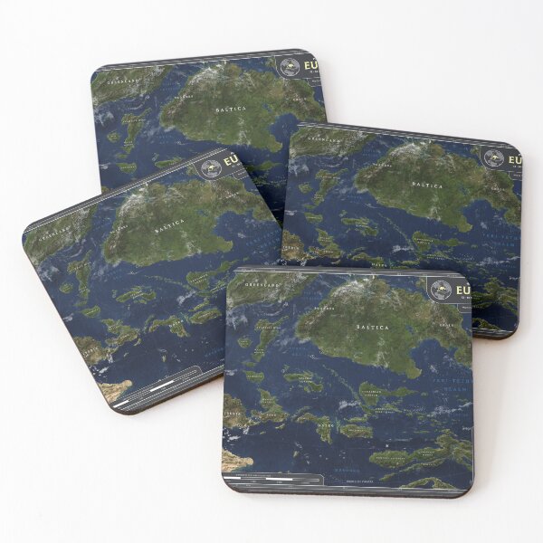 Item preview, Map of Maastrichtian Europe: 72 - 66 million years ago designed and sold by CarlAugustW.