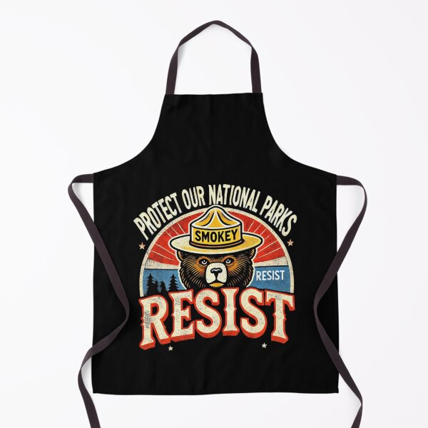 Item preview, Retro Protect Our National Parks Smokey Resist designed and sold by GrulkeNedrow.