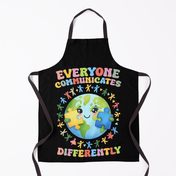 Item preview, Global Communication: Autism Acceptance Tee designed and sold by DarylWelsh2024.