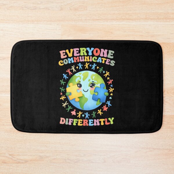 Item preview, Global Communication: Autism Acceptance Tee designed and sold by DarylWelsh2024.