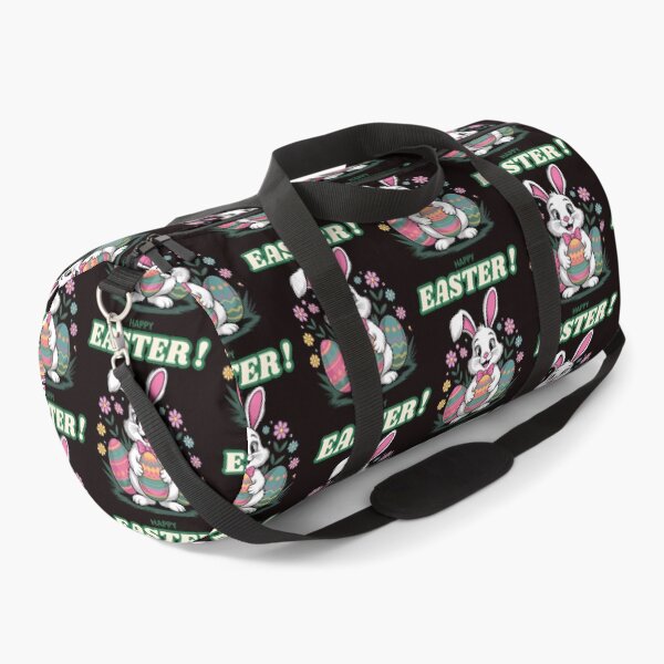 Item preview, Happy Easter! With Easter bunny and Easter egg designed and sold by Agu210.