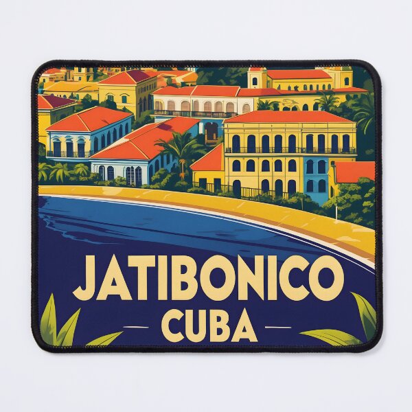 Item preview, Jatibonico Cuba Vintage Travel Tourism designed and sold by TravelersGems.