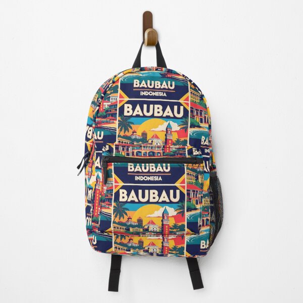 Item preview, Baubau Alam Indonesia Vintage Travel Tourism designed and sold by TravelersGems.