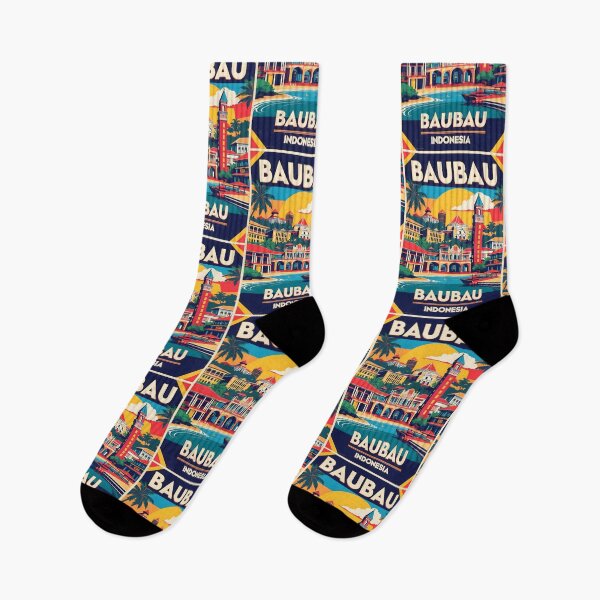 Item preview, Baubau Alam Indonesia Vintage Travel Tourism designed and sold by TravelersGems.