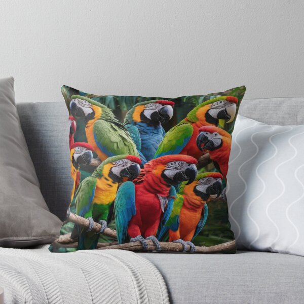 Item preview, Parrots and Bright Colors designed and sold by Collection de trésors .