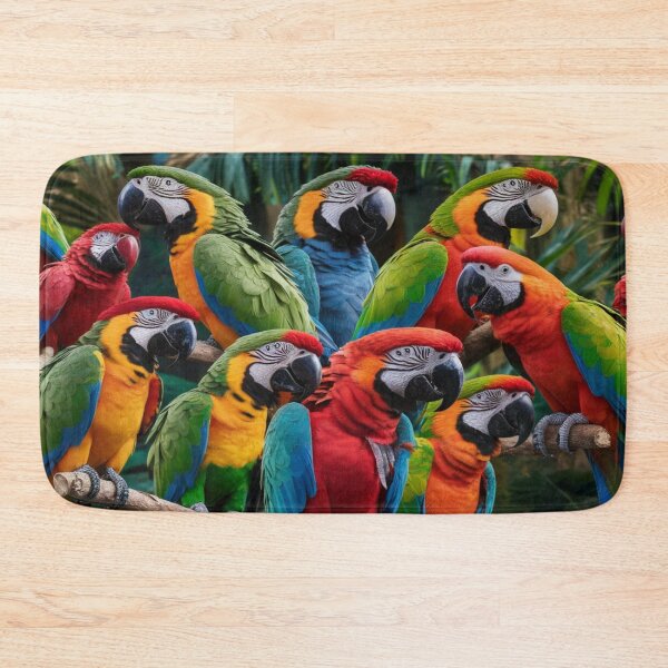 Item preview, Parrots and Bright Colors designed and sold by Collection de trésors .