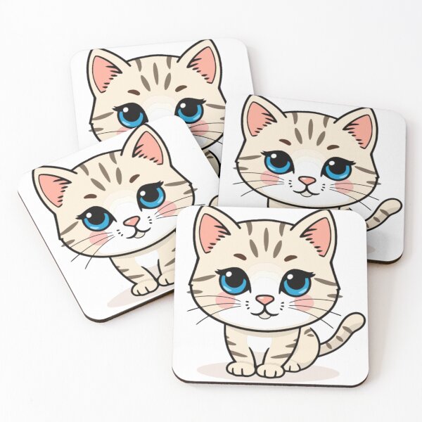 Item preview, Cute Cat Vector Art designed and sold by Art Genix.