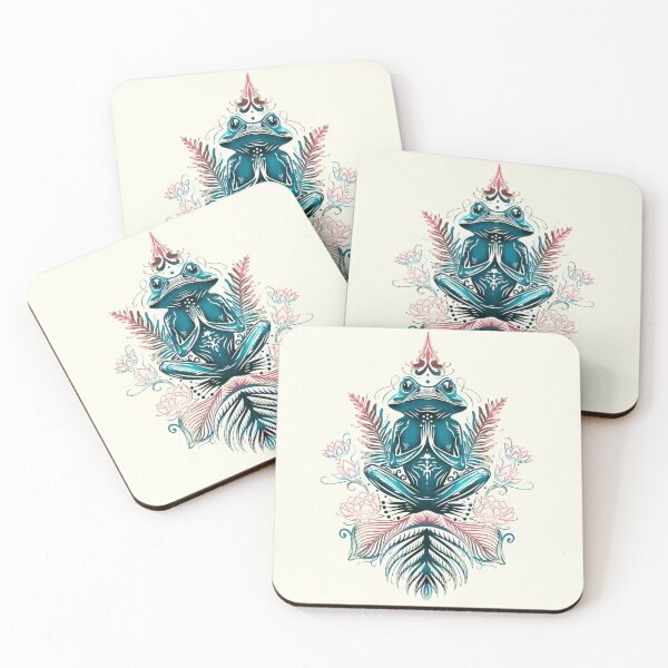 Item preview, Yoga Frog – Meditation & Lotus Design designed and sold by Christine Krahl.