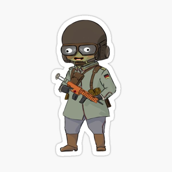 Googly Jager Sticker