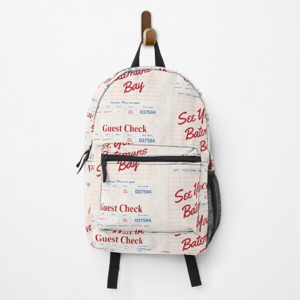 Item preview, See You in Batemans Bay - Vintage Diner Guest Check Travel Print designed and sold by RM-Journey.