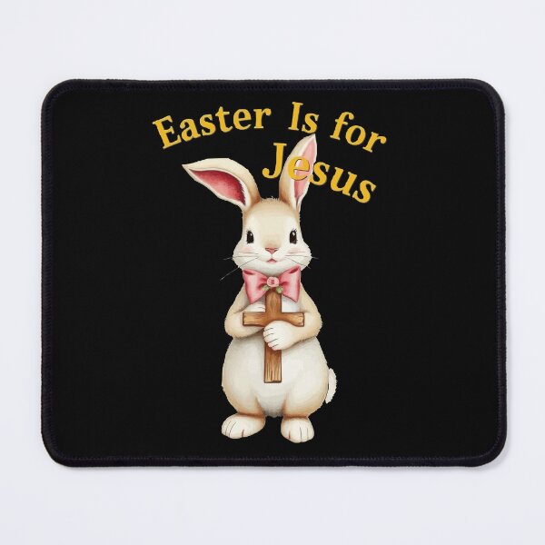 Item preview, Easter Is For Jesus Christian Bunny Easter Day Graphic With Cross designed and sold by thespecialtyhub.