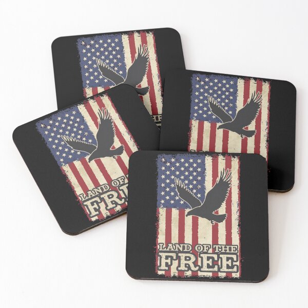 Item preview, Land Of The Free USA Flag designed and sold by MALIKABO.