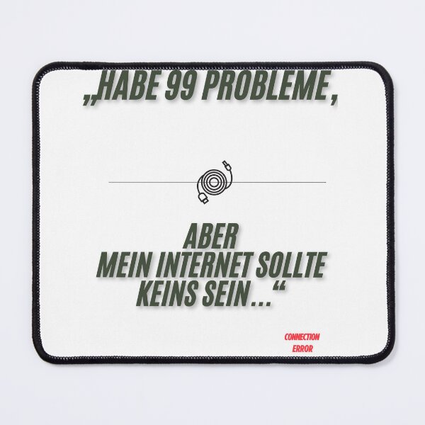 Item preview, 99 problems but not my internet designed and sold by DruckFbrk.