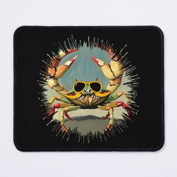 Item preview, Monster Crab with Sunglasses designed and sold by TestudoDesign.