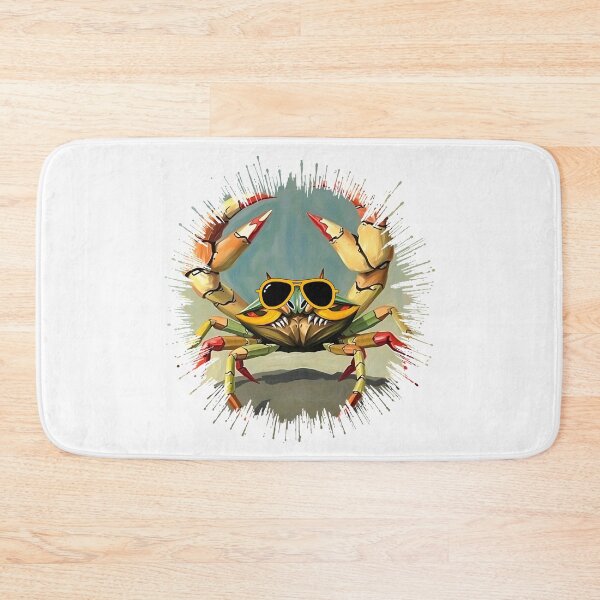 Item preview, Monster Crab with Sunglasses designed and sold by TestudoDesign.