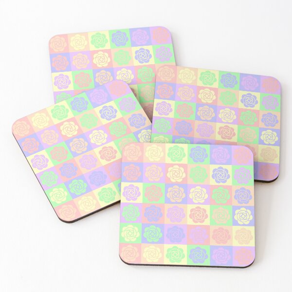 Item preview, Rose Pop Art: Light Rainbow/Easter designed and sold by SarahJosArt.