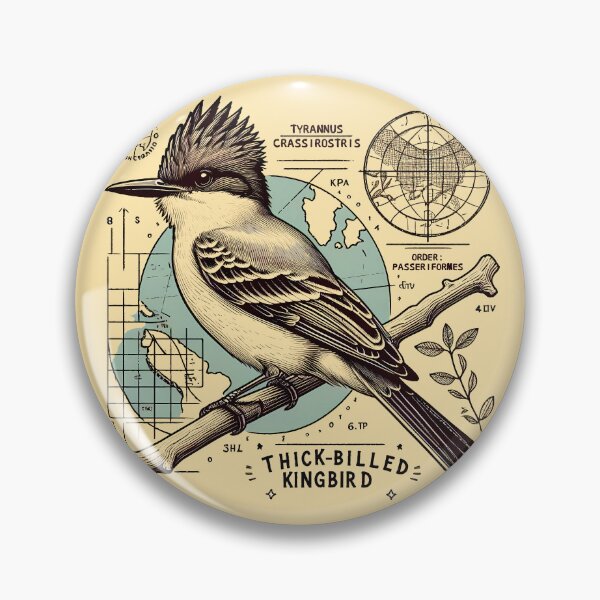 Item preview, Thick-Billed Kingbird 4 designed and sold by theAVIARY7.