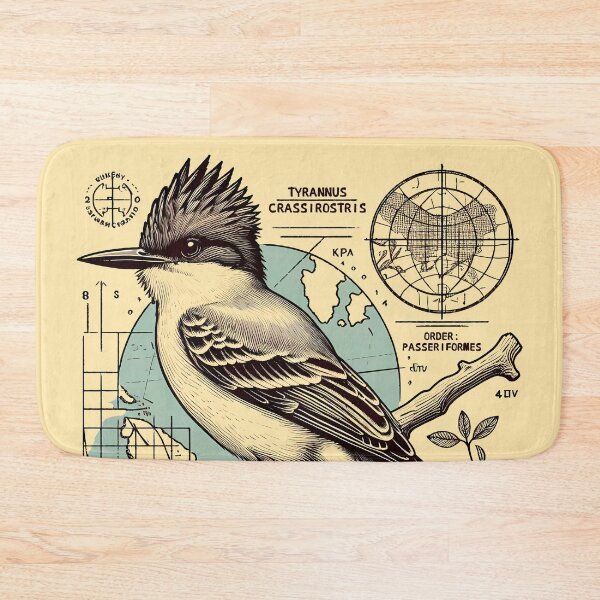 Item preview, Thick-Billed Kingbird 4 designed and sold by theAVIARY7.