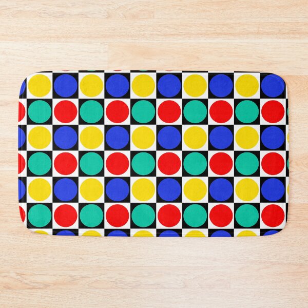 Item preview, Colorful Checkered Circles Pattern Design  designed and sold by PatternTitan.