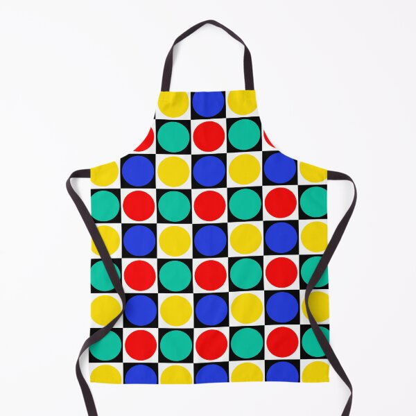 Item preview, Colorful Checkered Circles Pattern Design  designed and sold by PatternTitan.