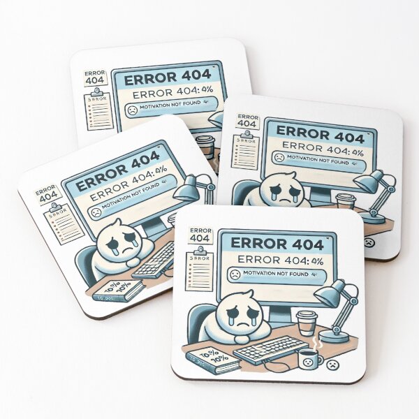 Item preview, Error 404 motivación no encontrada designed and sold by B-M-Store.