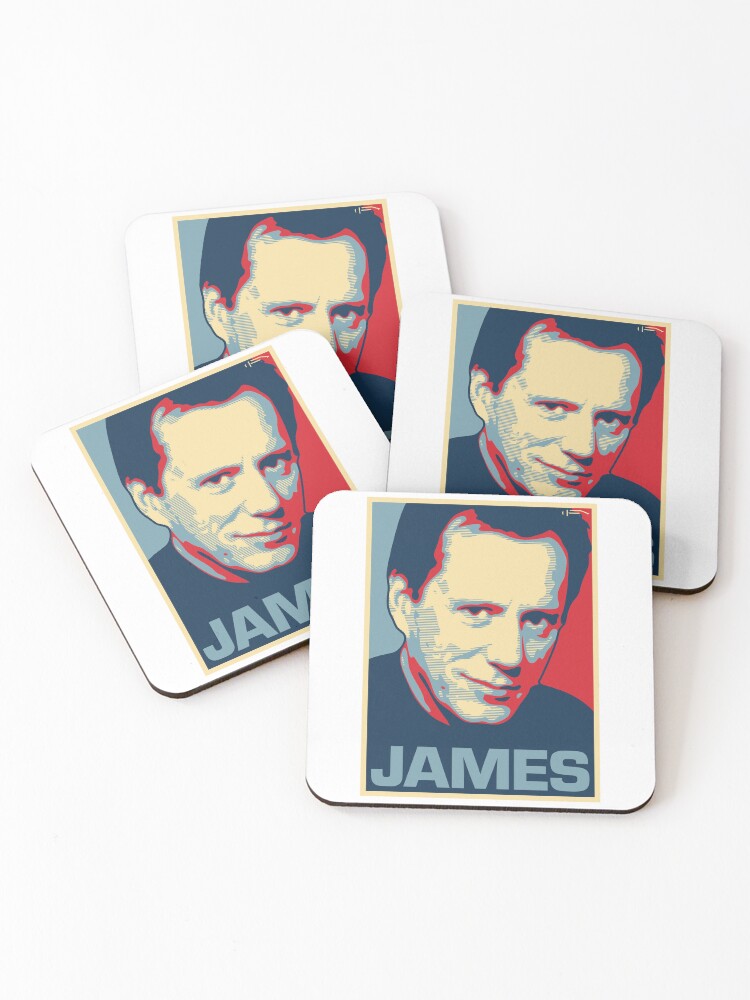Thumbnail 1 of 5, Coasters (Set of 4), James designed and sold by DAFTFISH.