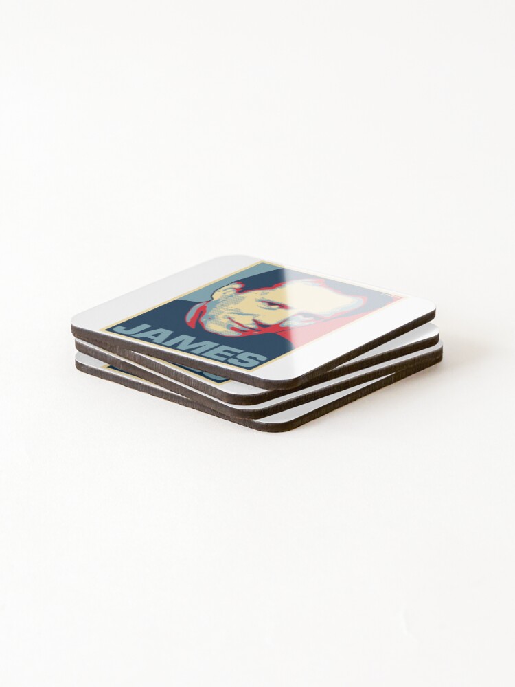 Thumbnail 4 of 5, Coasters (Set of 4), James designed and sold by DAFTFISH.