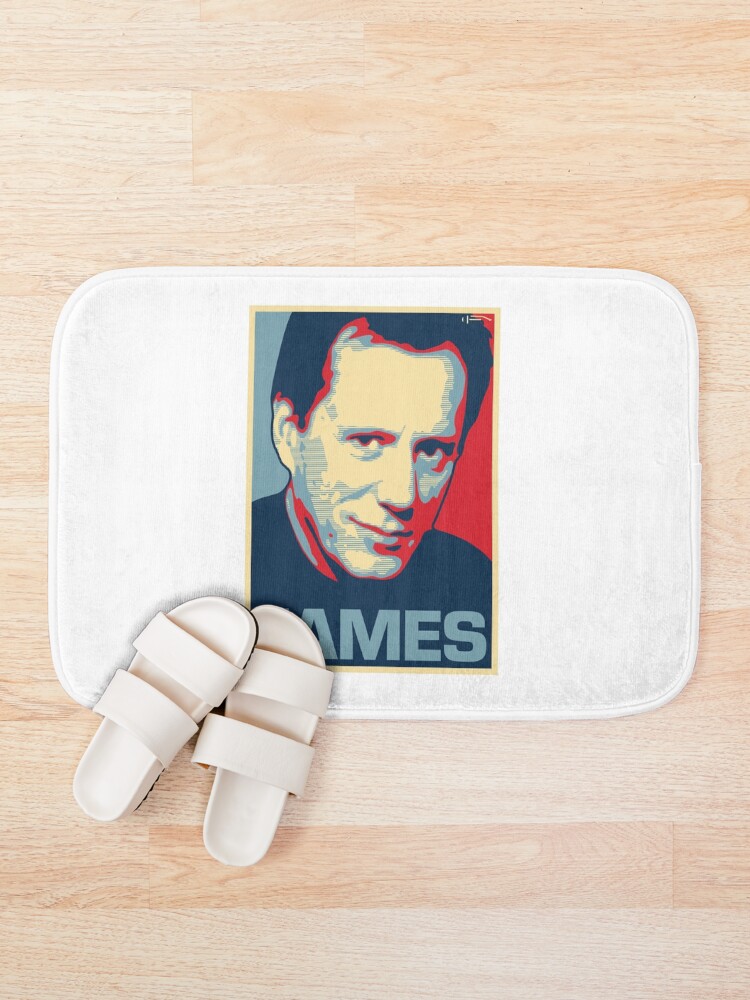 Thumbnail 1 of 6, Bath Mat, James designed and sold by DAFTFISH.