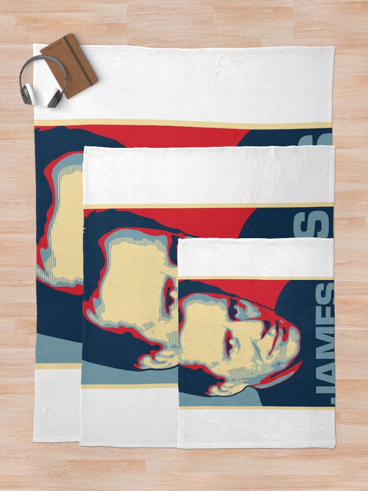 Thumbnail 5 of 6, Throw Blanket, James designed and sold by DAFTFISH.