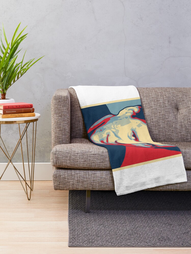 Thumbnail 2 of 6, Throw Blanket, James designed and sold by DAFTFISH.