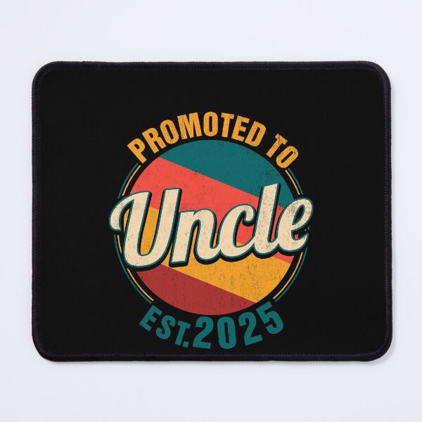 Item preview, Promoted To Uncle Est. 2025 Retro Vintage Gift Funny designed and sold by FernaRoje.