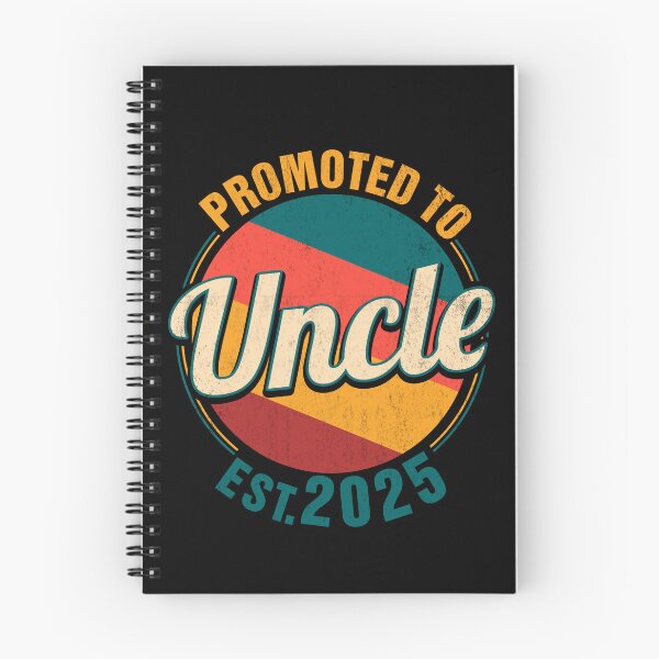 Item preview, Promoted To Uncle Est. 2025 Retro Vintage Gift Funny designed and sold by FernaRoje.