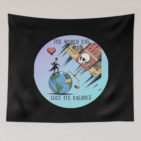 Item preview, The World Has Lost Its Balance designed and sold by mirciashop.