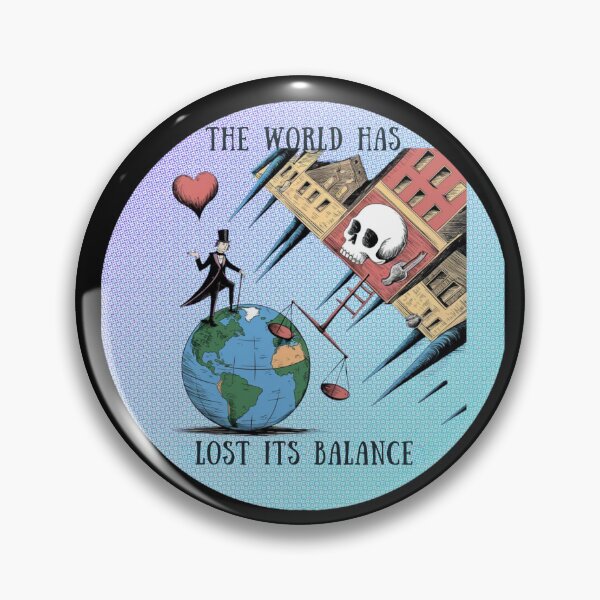 Item preview, The World Has Lost Its Balance designed and sold by mirciashop.