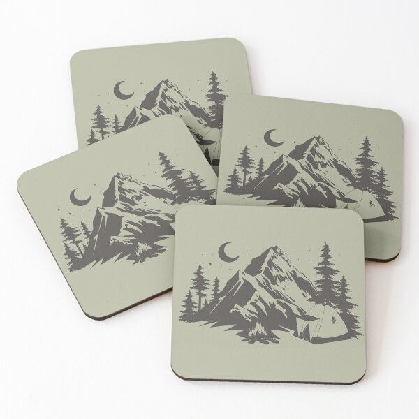 Item preview, Night Camp in the Mountains designed and sold by Andrey Prokopenko.